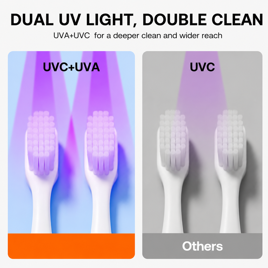 PureSmile UV Smart Toothbrush Sanitizer
